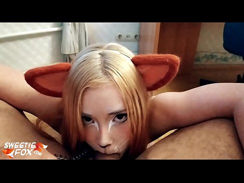 ❤️ E folo e Kitsune le titi ma le cum i lona gutu ❤ Na'o le porn ☑